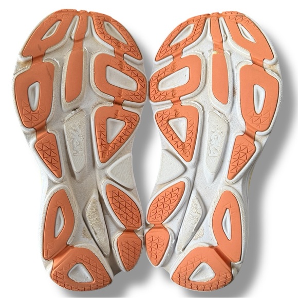 HOKA ONE ONE Bondi 8 Blue Summer Song Blue Yellow Country Air Size 9B - Picture 7 of 7